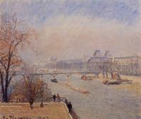 Pissarro, Camille - The Louvre